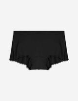 Shorty - microfibre - Noir