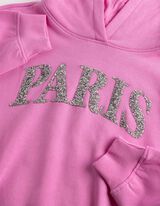 Hoodie - Glitzer - Pink