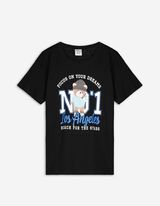 T-shirt - Print - zwart