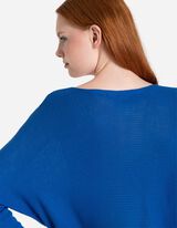 Kampsun - raglaanvarrukad - tumesinine