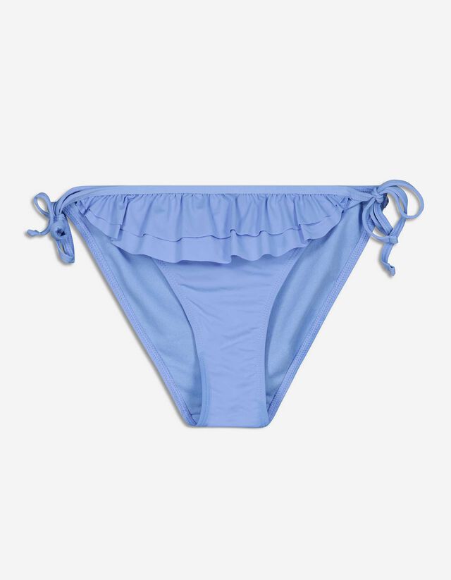Bikinibroekje - Vetersluitingen opzij - blauw