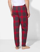 Pantaloni pigiama - Flanell - rosso scuro