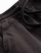Jogpants - Aufgesetze Taschen - Dunkelgrau