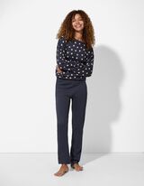 Pyjamahose - Jersey - dunkelgrau