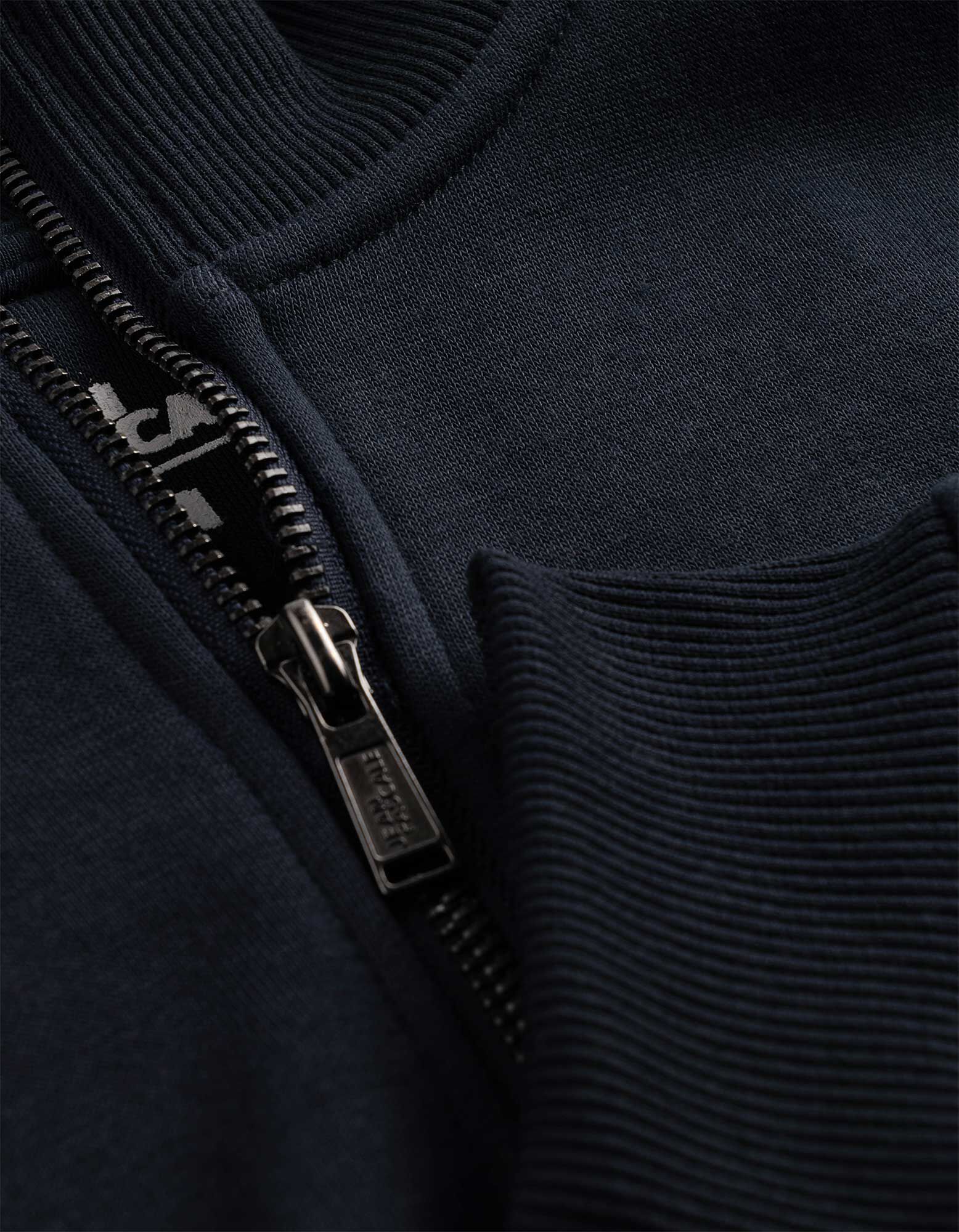 Sweatshirt - Troyer - Dunkelblau