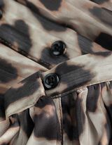 Pluus - loomamuster - valge