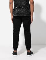 Cargobroek - Opgestikte zakken - zwart