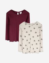 Langarmshirt - 2er-Pack
