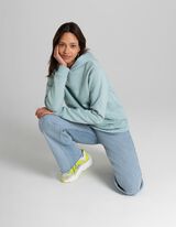 Felpa con cappuccio - Statement - turchese