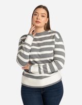 Strickpullover - Viskose-Mix