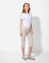 Kapri hlače - Twill - belo