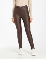 Jeggings - Lederoptik