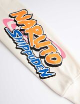 Felpa con cappuccio - Naruto - bianco