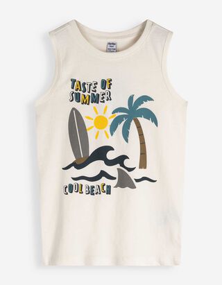 Top - Předn&iacute; tisk - b&iacute;l&aacute;