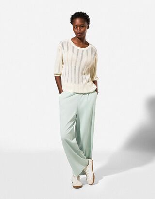 Culotte - Webstoff - t&uuml;rkis