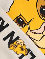 set di felpa e pantaloni di felpa - Il re leone - bianco