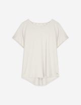 T-shirt - Ademend - wit