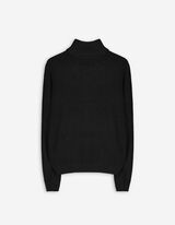 Maglione - Collo dolcevita - nero