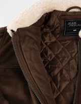 Jakna - kroj Regular Fit - temno rjava