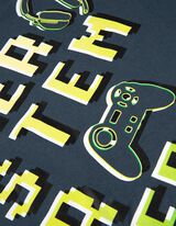 Tričko - Predn&eacute; tlač - tmavomodra