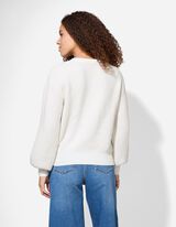 Pullover - Christmas - wei&szlig;