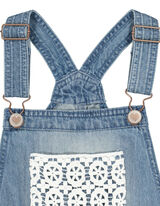 Kombinezonas-šortai - Reguliuojama apačia - sviesiai melynas