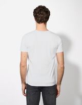 T-s&auml;rk - tr&uuml;kis - valge