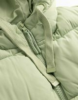 Lange Weste - Regular Fit - dunkelgr&uuml;n