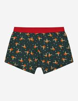 Boksarice - Božič - temno zelena