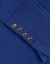 Strickpullover - blau