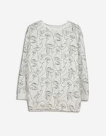 Damen Sweatshirt  - Allover-Muster