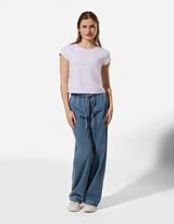 Jeans - Wascheffekte - blau