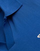 Poloshirt - Frontprint - hellblau