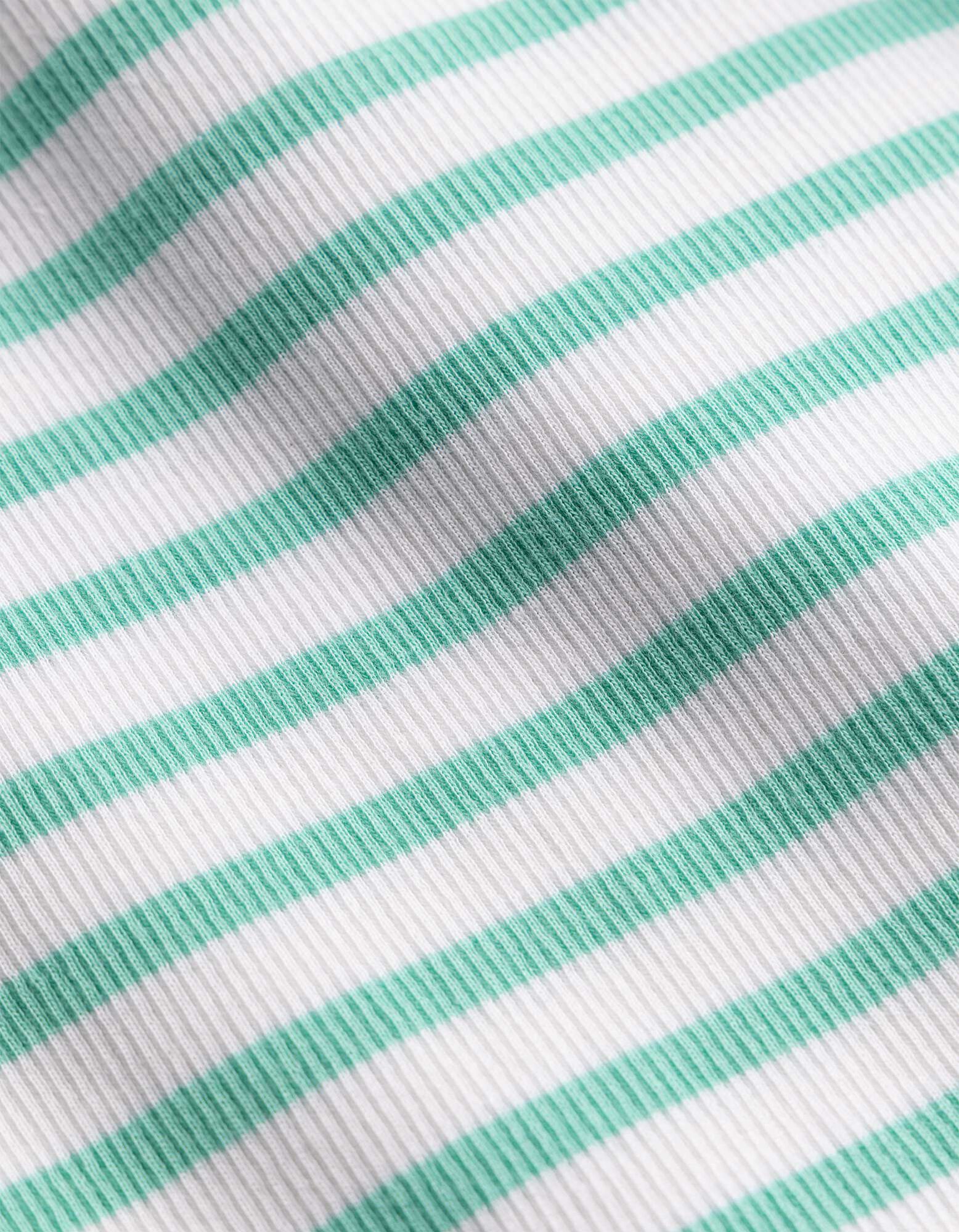 Tanktop - Rippenstruktur - wei&szlig;