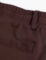 Pantaloni - Regular Fit - Maro inchis
