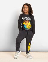 Majica dugih rukava - Pokémon - tamno-siva