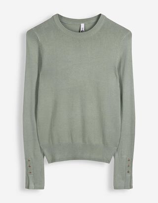 Strickpullover - Khaki