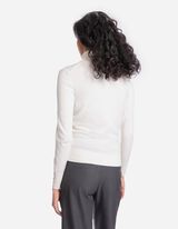 Mar&scaron;kinėliai ilgomis rankovėmis - Dekoratyvios sagos - baltas