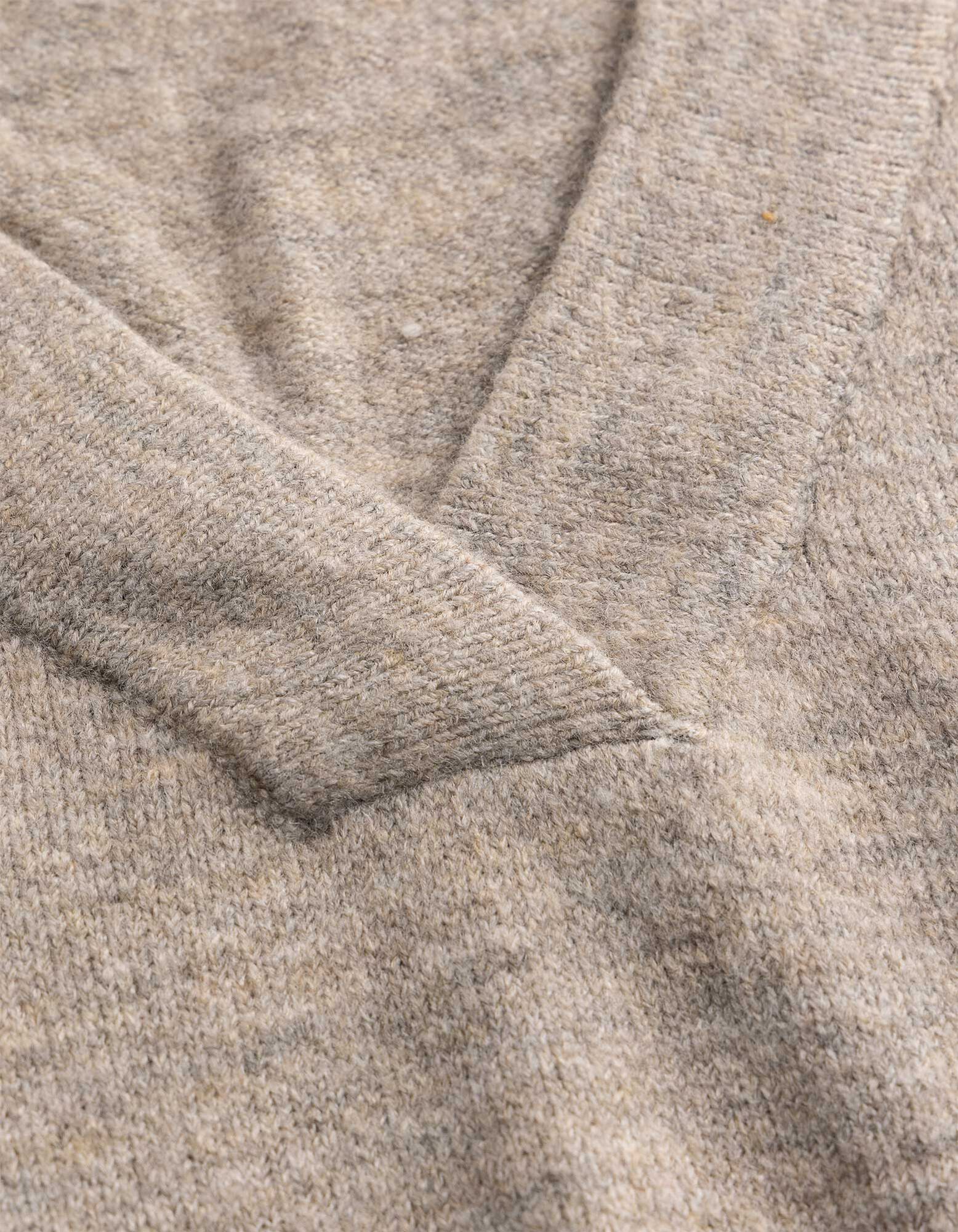 Pullunder - einfarbig - Beige