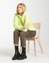 Džemperis - &bdquo;Oversized&ldquo; stiliaus - sviesiai zalias