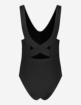 Damen Badeanzug - R&uuml;ckenausschnitt   