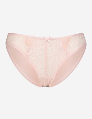 Slip - Met kant - roze
