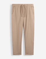 Jogpants - Kn&ouml;chellang - Beige