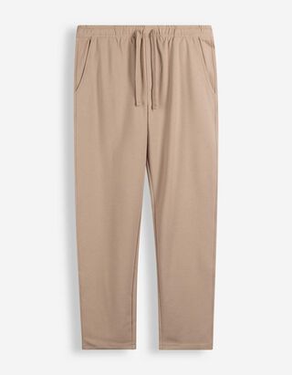 Jogpants - Kn&ouml;chellang - Beige