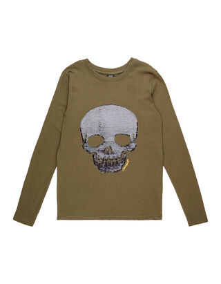 Jungen Longsleeve mit Wende-Pailletten
