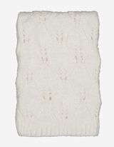 Csősál - Finomkötött - feher