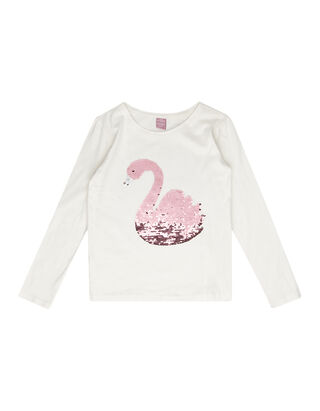 M&auml;dchen Longsleeve mit Wende-Pailletten&nbsp;