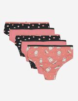 Slip - Set van 5 - roze
