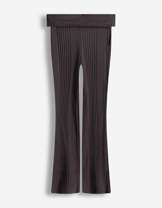 Legging - Overbuik tailleband - donkergrijs