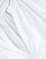 Palaidinė - V formos i&scaron;kirptė - baltas